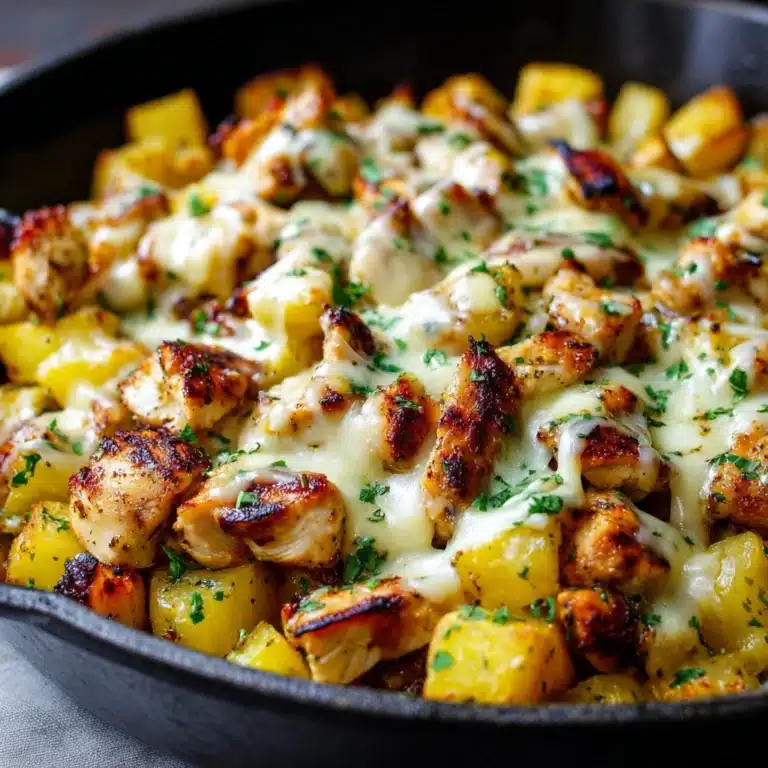 Garlic Parmesan Chicken and Potatoes Recipe