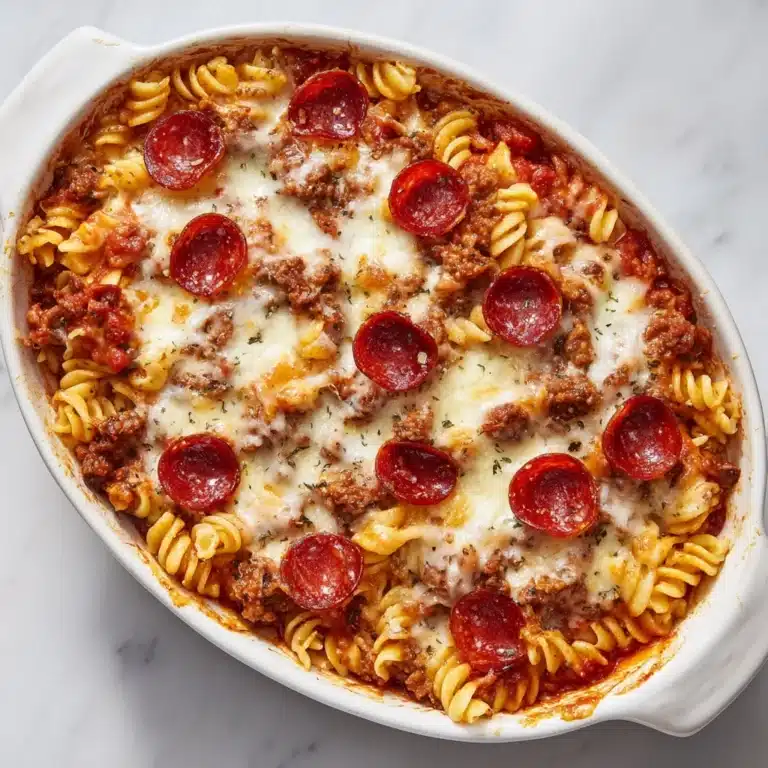 Pizza Pasta Casserole Recipe