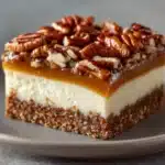 No-Bake Keto Pecan Pie Cheesecake Recipe
