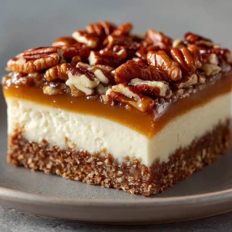 No-Bake Keto Pecan Pie Cheesecake Recipe
