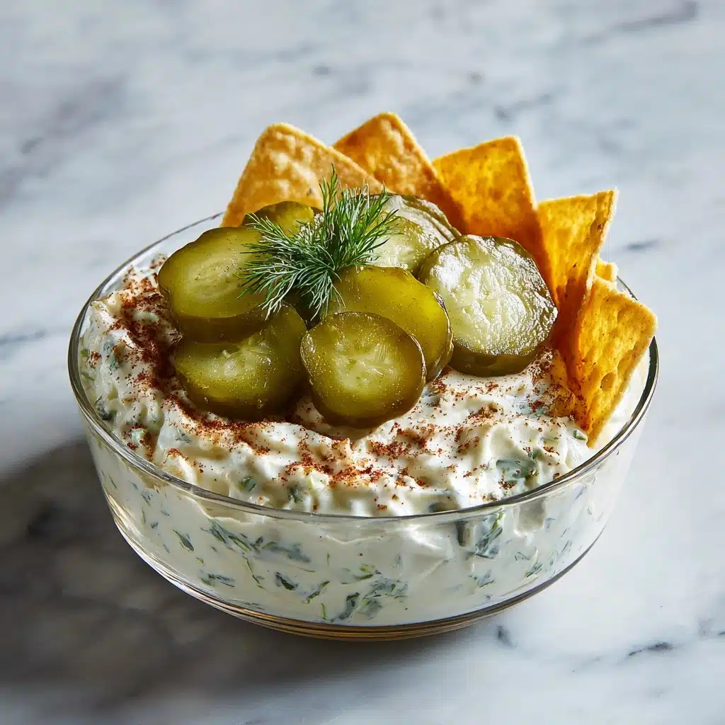 Creamy Dill Pickle Dip Recipe
