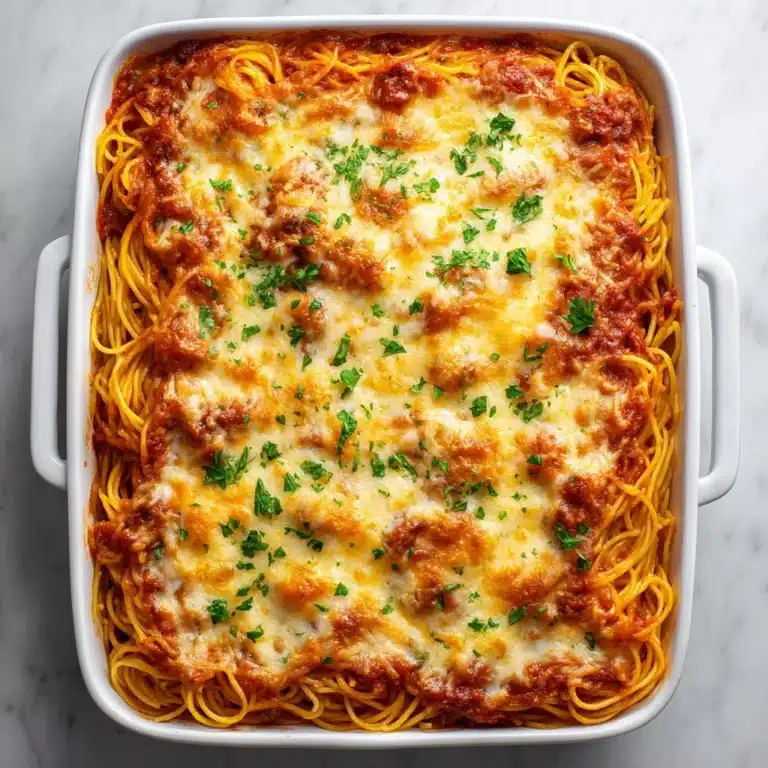 Baked Spaghetti with Cream Cheese Recipe