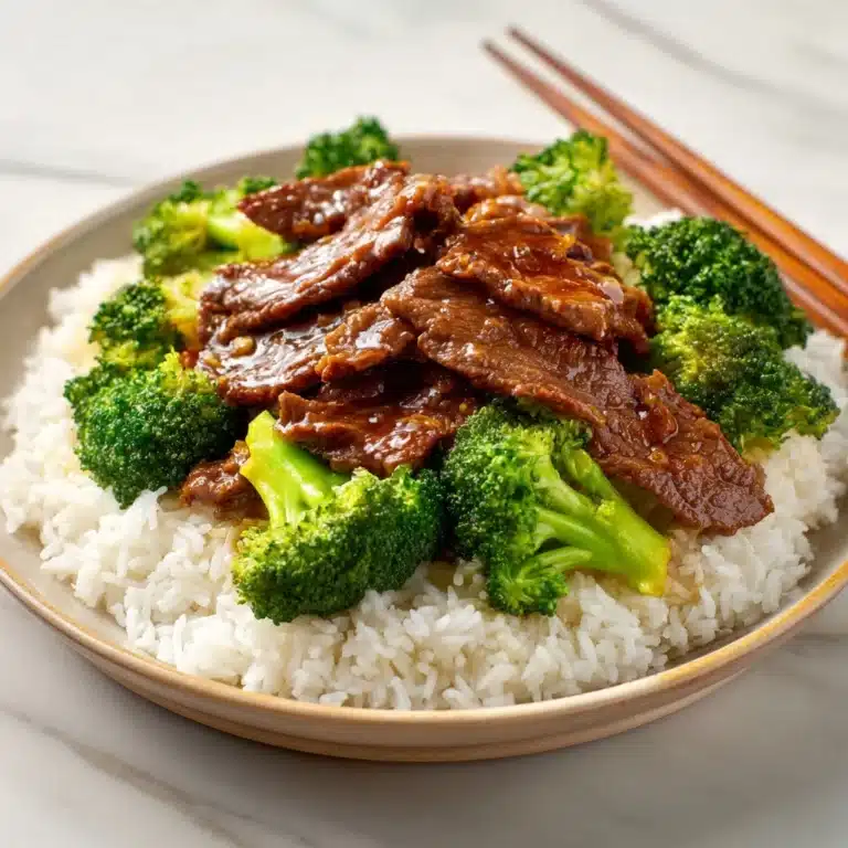 Chinese Beef and Broccoli Recipe