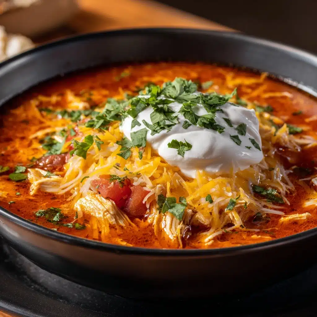 Crock Pot Chicken Fajita Soup Recipe - Recipe Image