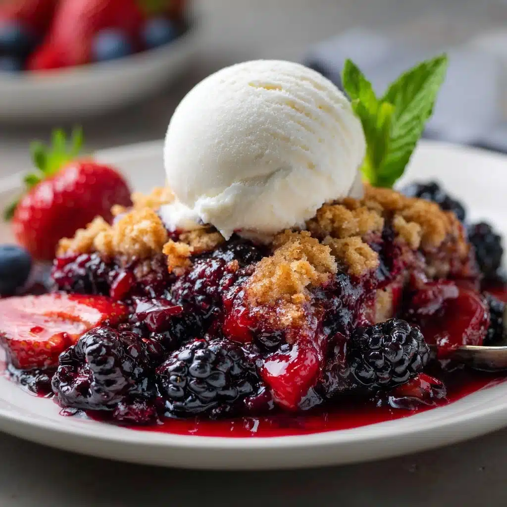 Mixed Berry Cobbler Recipe