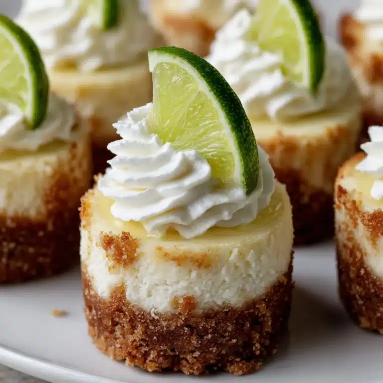 Mini Margarita Cheesecakes Recipe