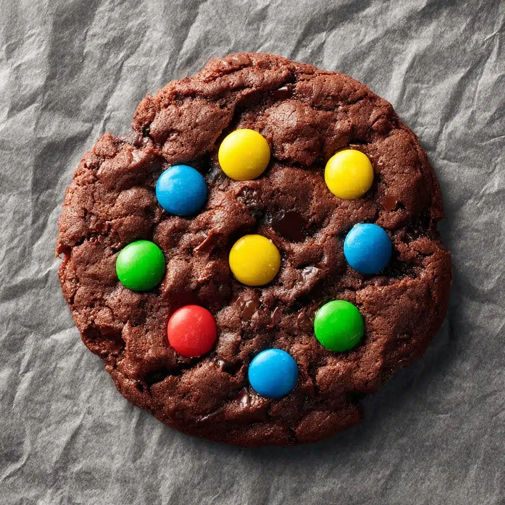 Chocolate Chocolate Chip M\&M Cookies Recipe - Recipe Image