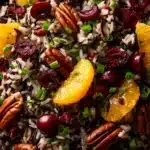 Wild Rice Salad with Orange and Cranberries Recipe