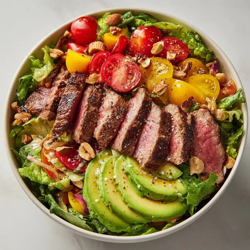 Southwestern Steak Salad with Lime Vinaigrette Recipe