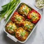 Buffalo Chicken Stuffed Peppers Recipe