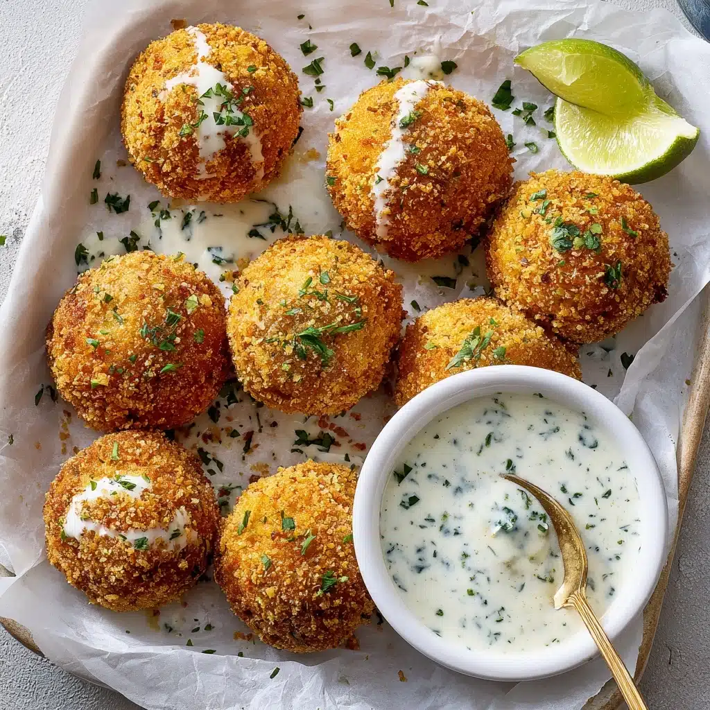 Air Fryer Mac and Cheese Balls Recipe - Recipe Image