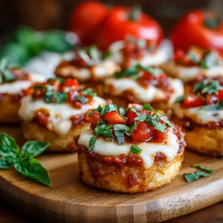 Homemade Mini Pizza Bagel Bites Recipe