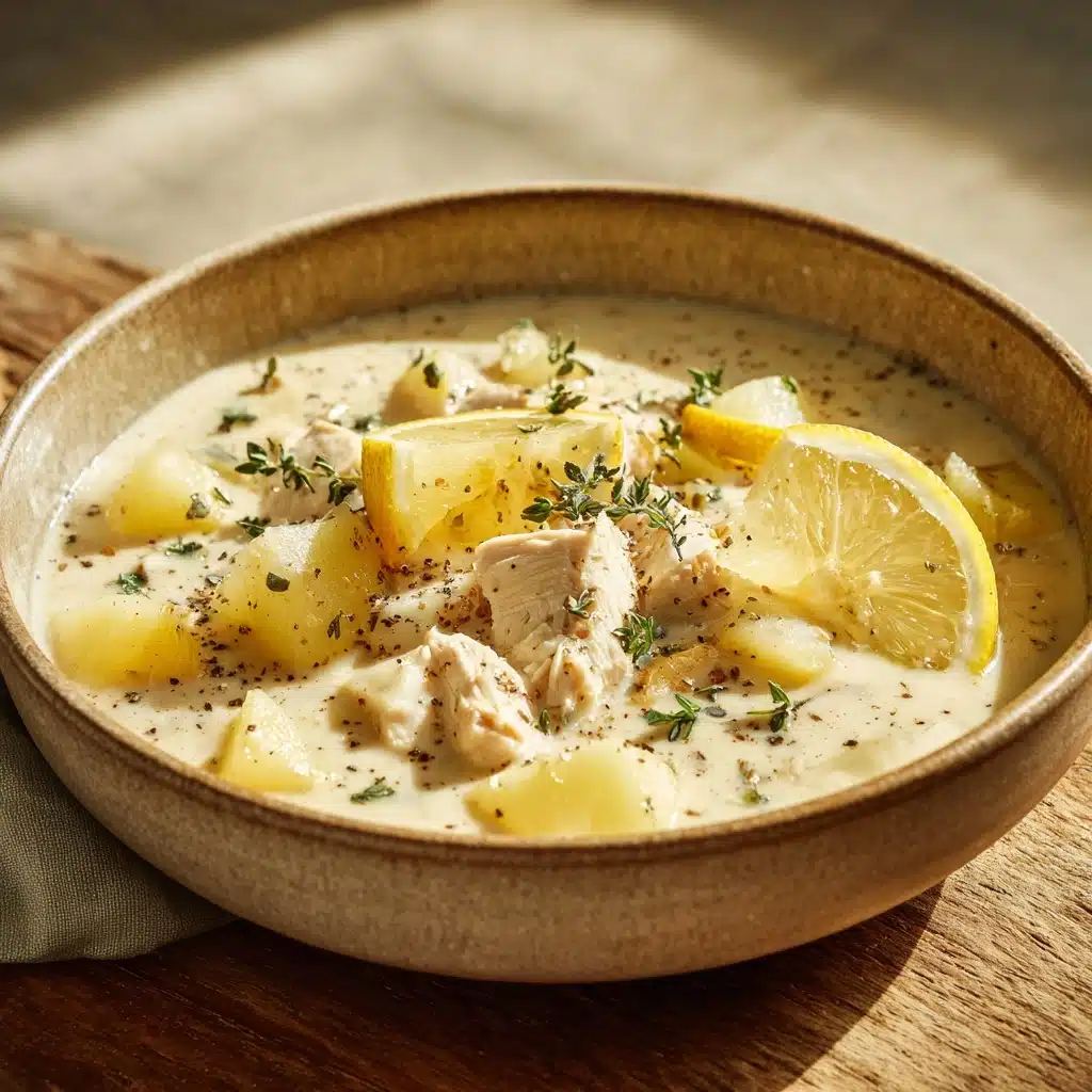 Greek Egg and Lemon Soup Recipe - Recipe Image