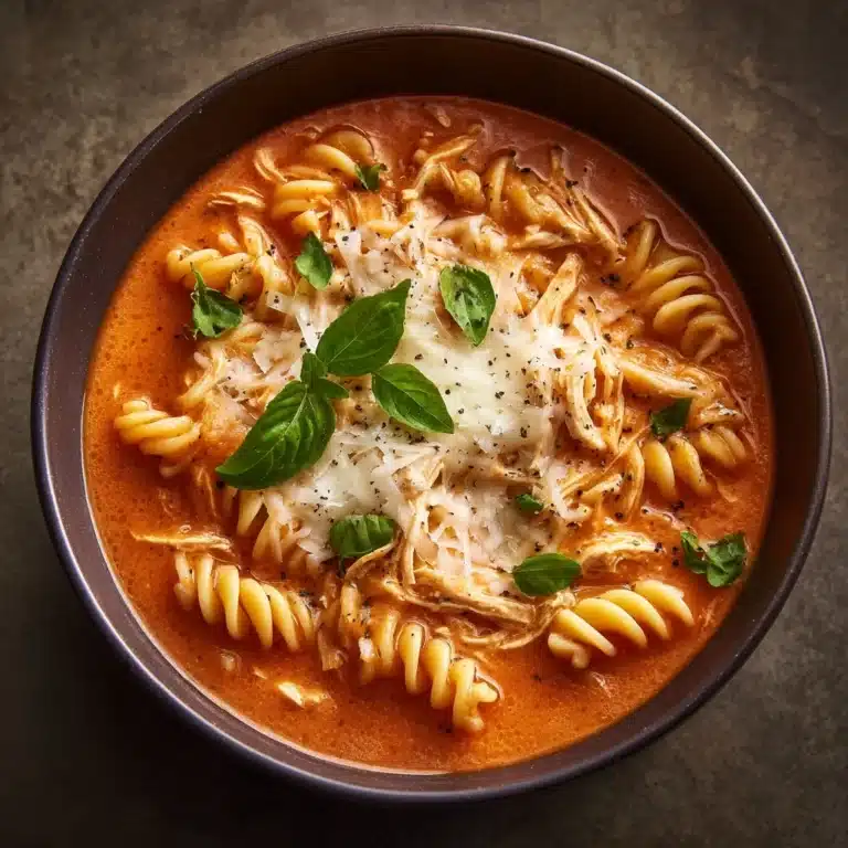 Crockpot Chicken Parmesan Soup Recipe