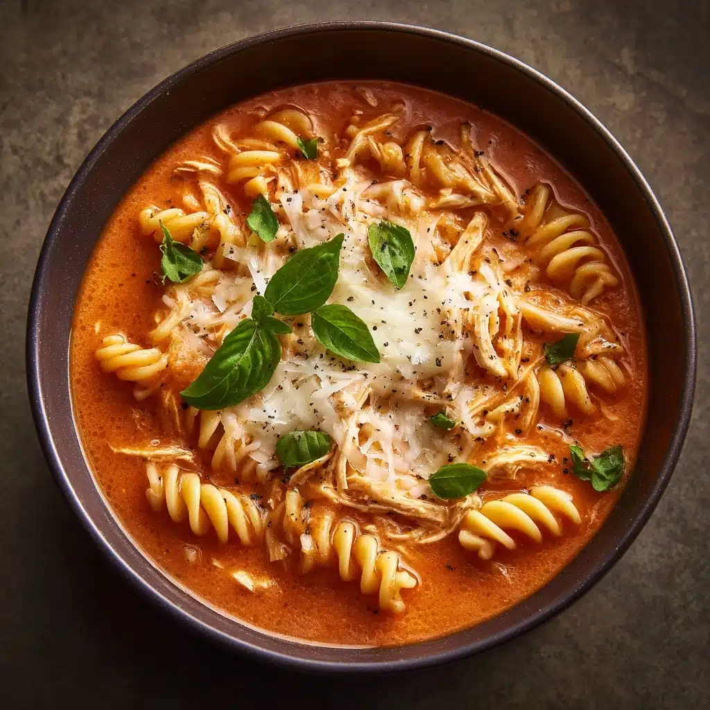 Crockpot Chicken Parmesan Soup Recipe