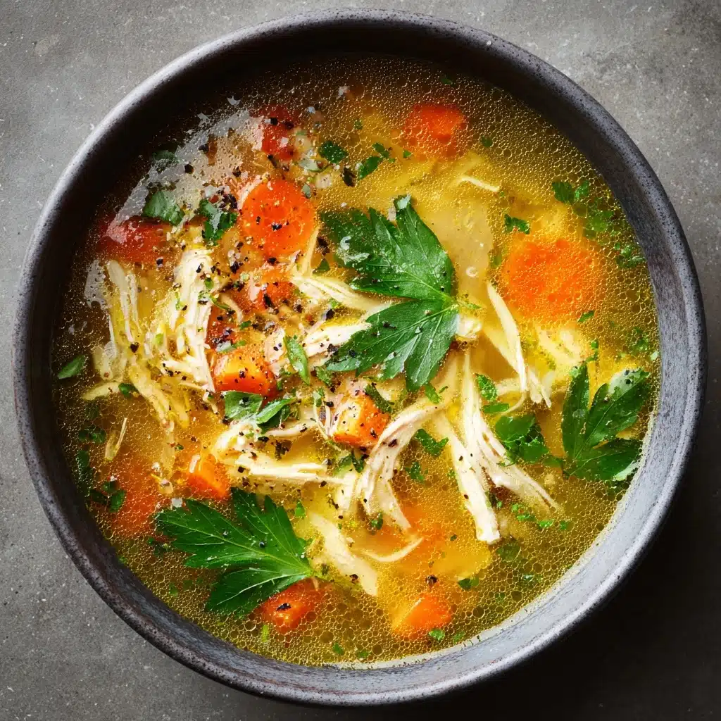 Anti-Inflammatory Turmeric Chicken Soup Recipe