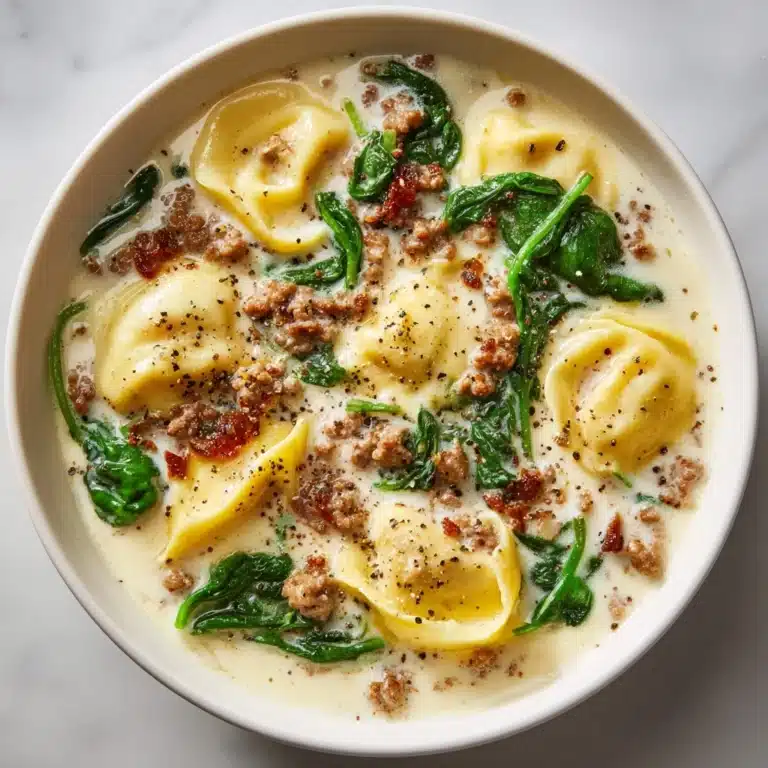 Creamy Alfredo Lasagna Soup Recipe