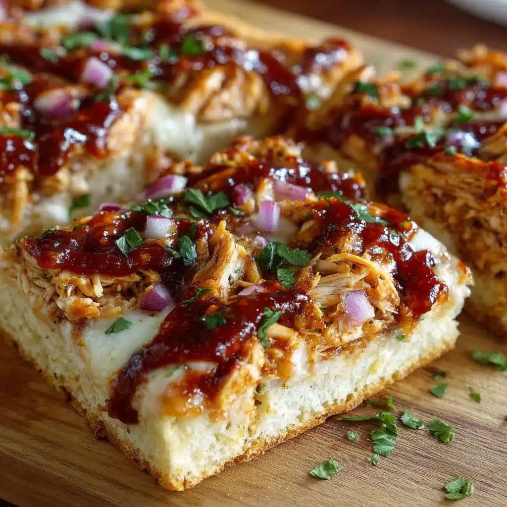 BBQ Chicken Flatbread Pizza Recipe - Recipe Image