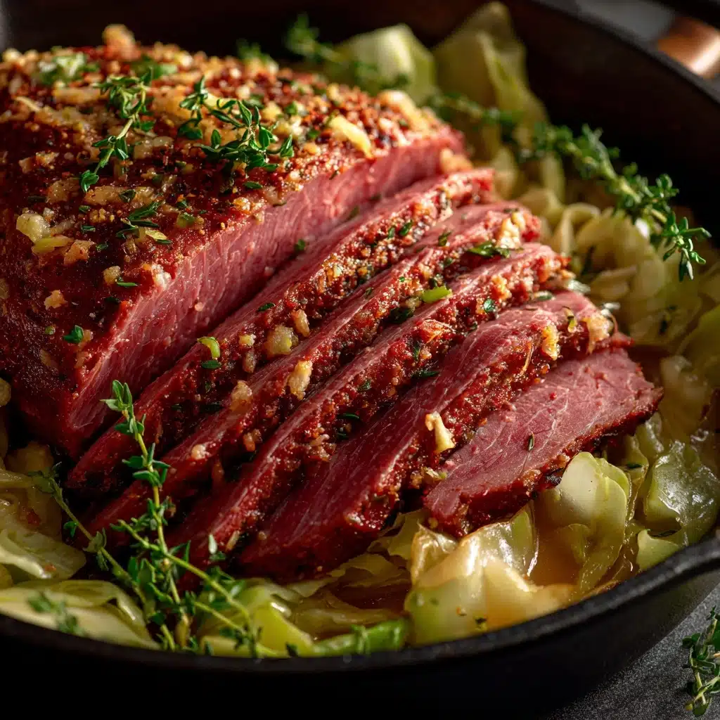Slow Cooker Corned Beef and Cabbage Recipe - Recipe Image