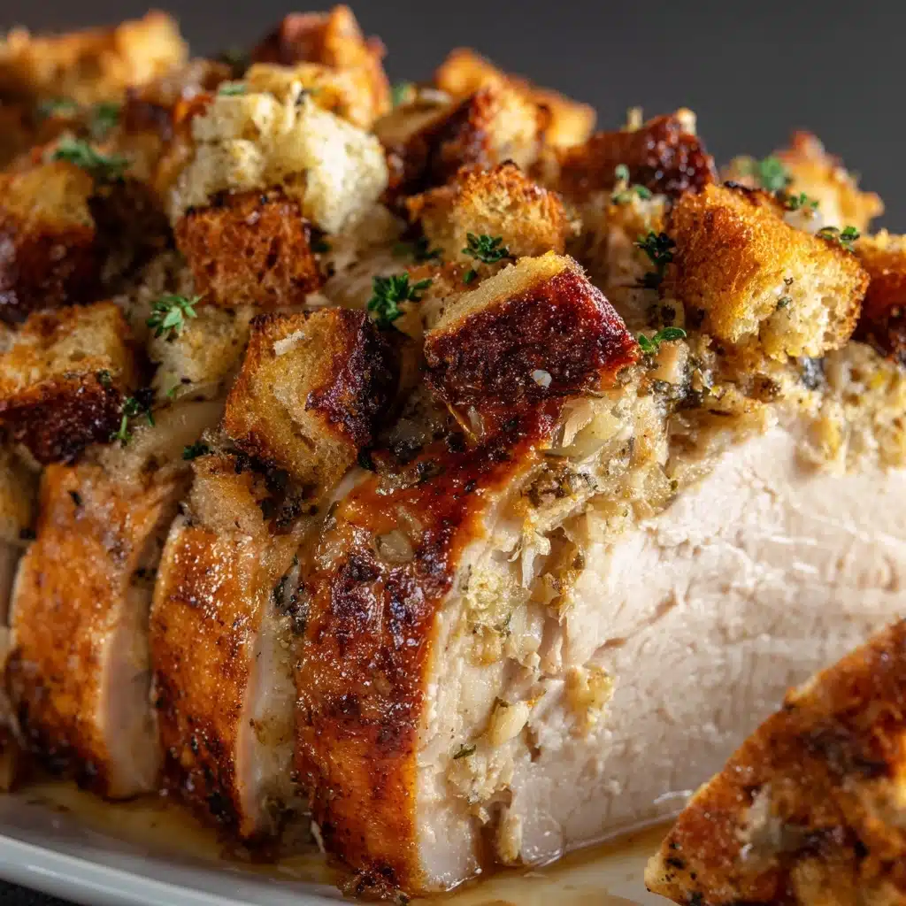 Slow Cooker Chicken with Stuffing Recipe - Recipe Image