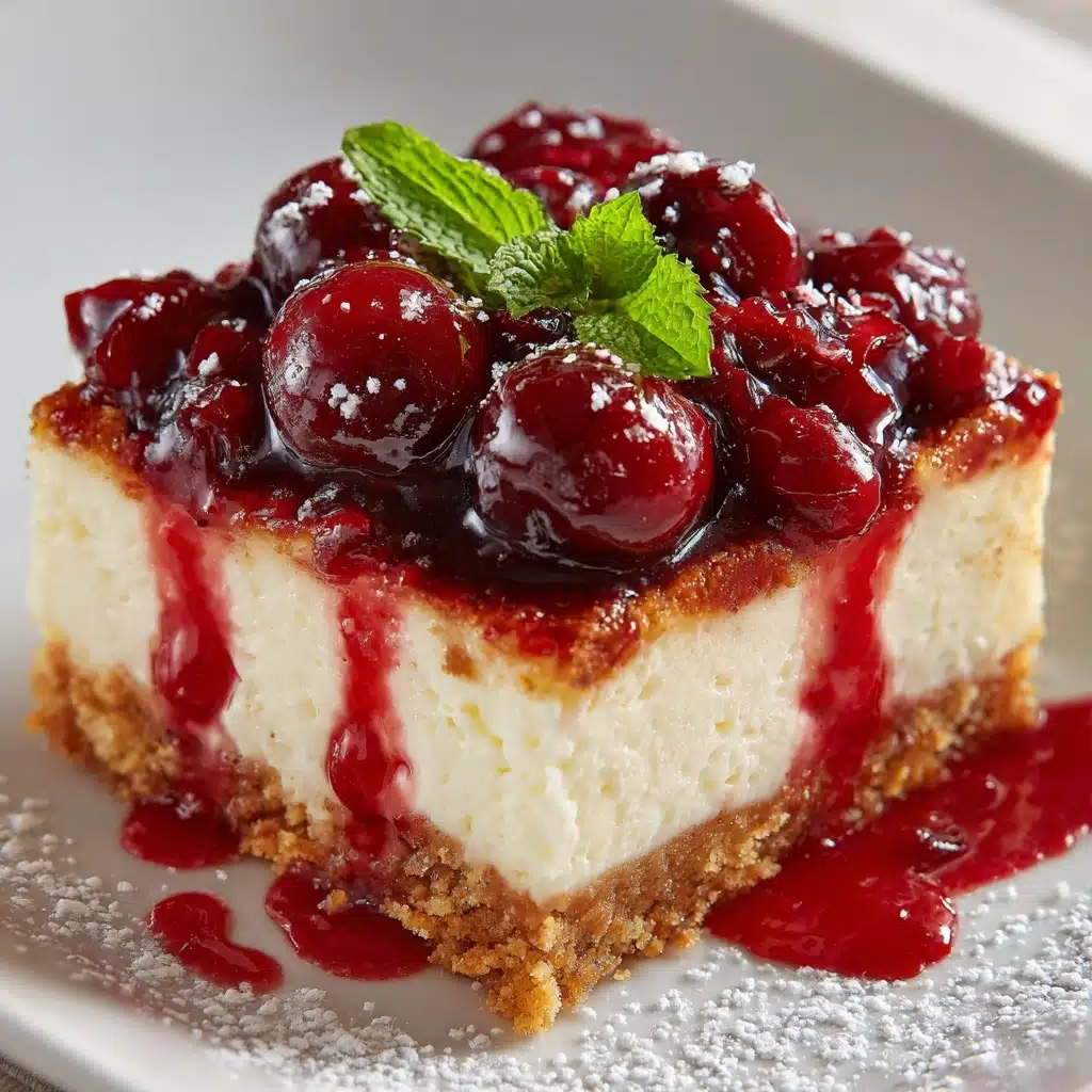 Cherry Cheesecake Lush Recipe - Recipe Image