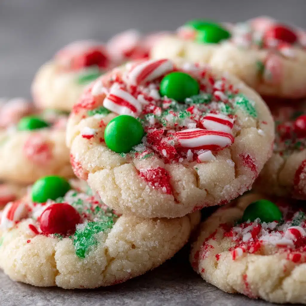 Candy Cane Kiss Cookies Recipe - Recipe Image