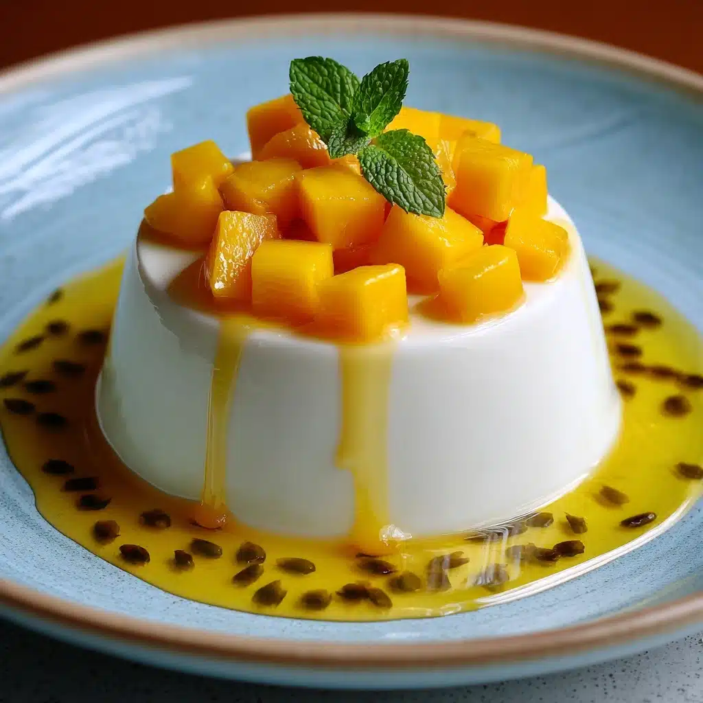 Mango Panna Cotta Delight Recipe - Recipe Image