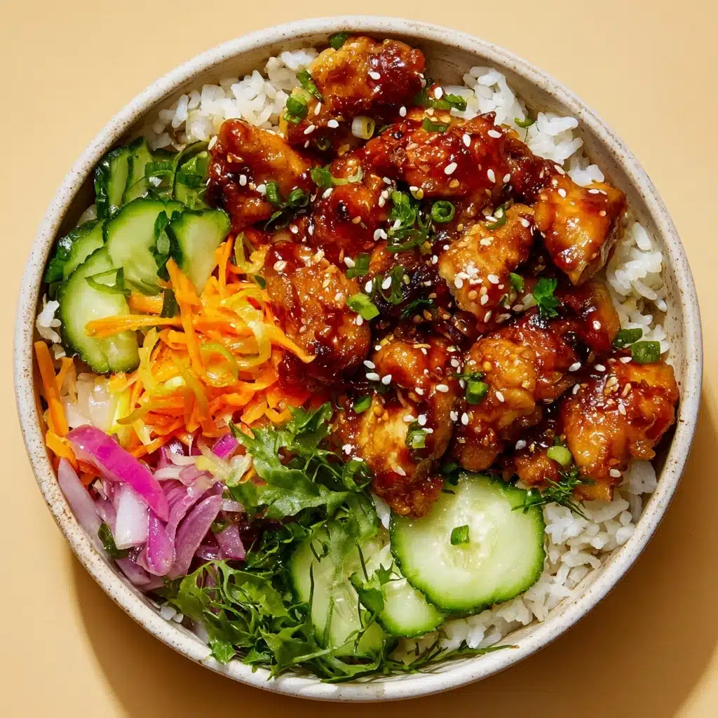 Hot Honey Chicken Bowls Recipe - Recipe Image