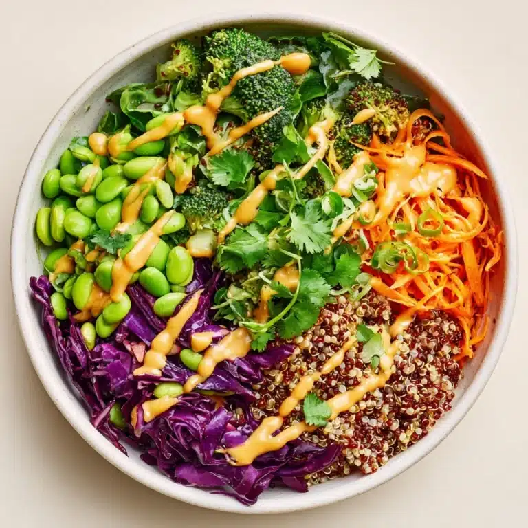 Crunchy Asian Edamame Salad with Peanut Dressing Recipe