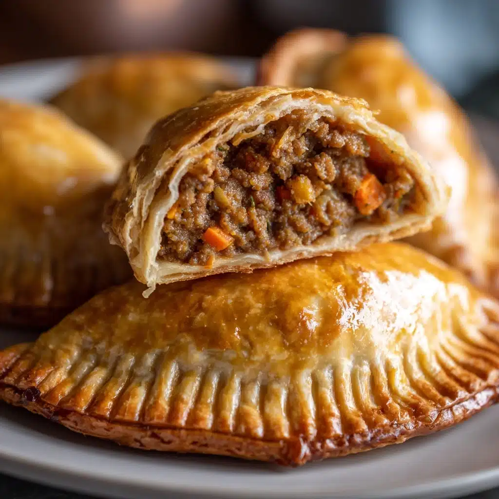 Chinese Crispy Meat Beef Pies Recipe - Recipe Image