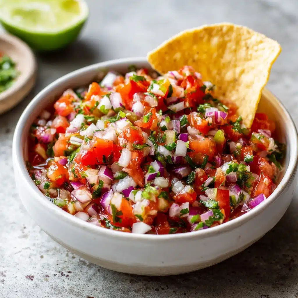Fresh Salsa with Cilantro & Lime Recipe