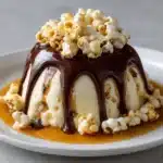 Caramel Popcorn Chocolate Dome Recipe