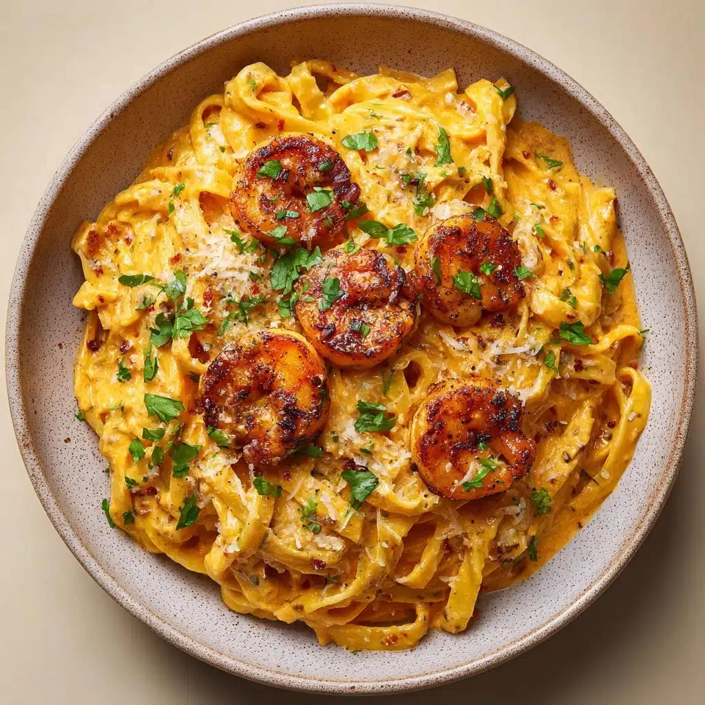 Creamy Shrimp Linguine Recipe - Recipe Image