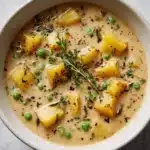 Creamy Potato and Pea Chowder Recipe