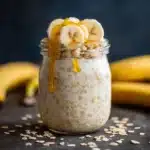 Peanut Butter & Banana Overnight Oats Recipe