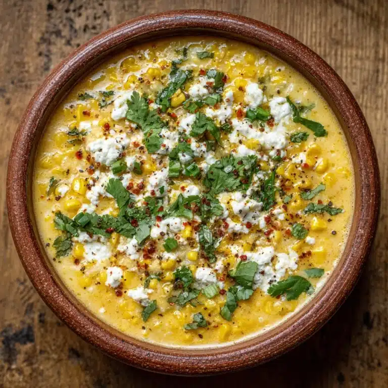 Mexican Street Corn Soup Recipe