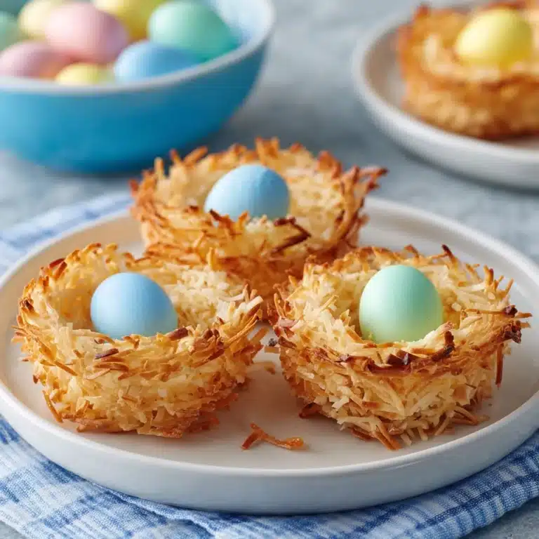 Coconut Macaroons Easter Birds Nests Recipe