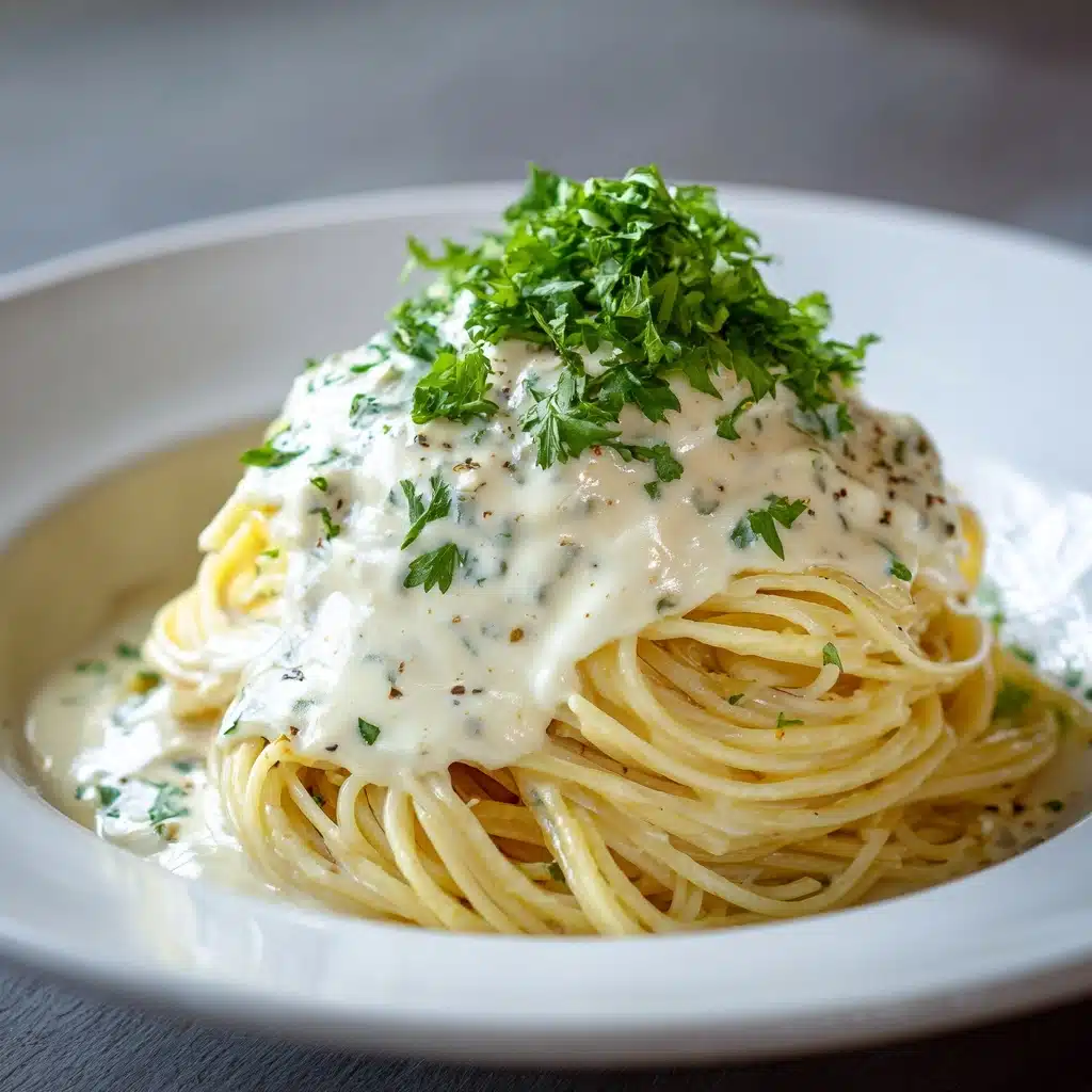 Creamy Homemade Alfredo Sauce Recipe - Recipe Image