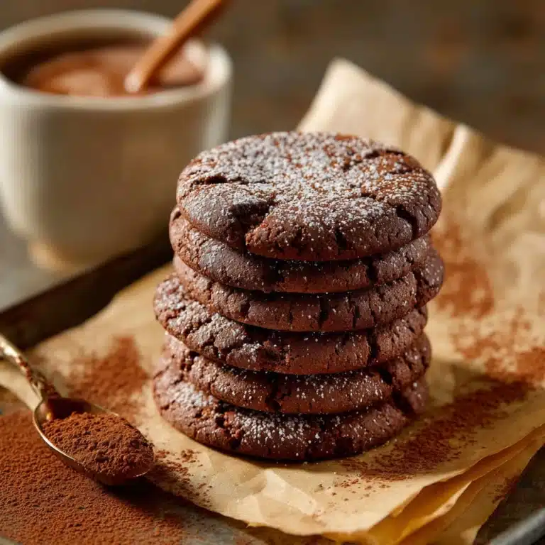 Dutch Cocoa Cookies Recipe