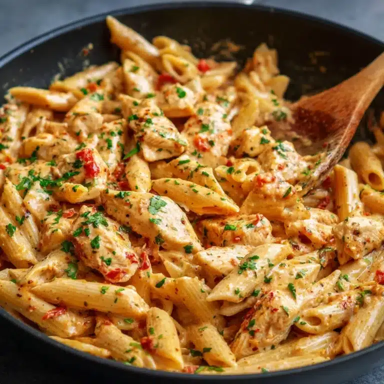 Cashew Cream Cajun Chicken Pasta Recipe