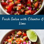 Fresh Salsa with Cilantro & Lime Recipe