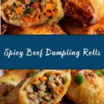 Spicy Beef Dumpling Rolls Recipe