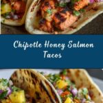 Chipotle Honey Salmon Tacos with Pineapple Salsa Recipe