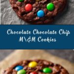 Chocolate Chocolate Chip M&M Cookies Recipe