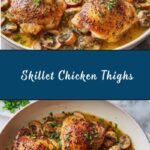 Skillet Chicken Thighs Recipe