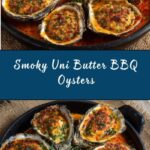 Barbecued Oysters with Smoky Uni Butter Recipe
