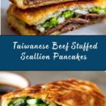 Taiwanese Beef Stuffed Scallion Pancake Recipe