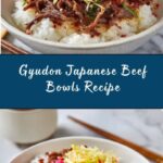 Gyudon Japanese Beef Bowls Recipe