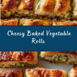 Cheesy Baked Vegetable Rolls Recipe