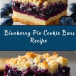 Blueberry Pie Cookie Bars Recipe